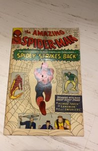 The Amazing Spider-Man #19 (1964)spidey strike back/ Human torch- foxing/Tanning