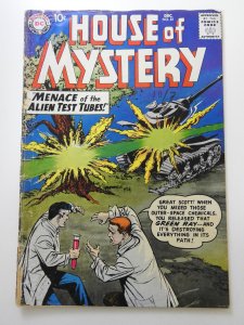 House of Mystery #81 (1958) Menace of Alien Test Tubes! Good Condition!