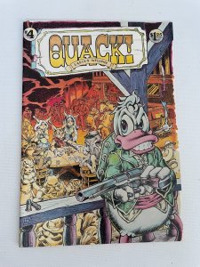 Quack # 4 VF/NM Indy Comic Book Sergio Aragones Steve Leialoha 9 J261