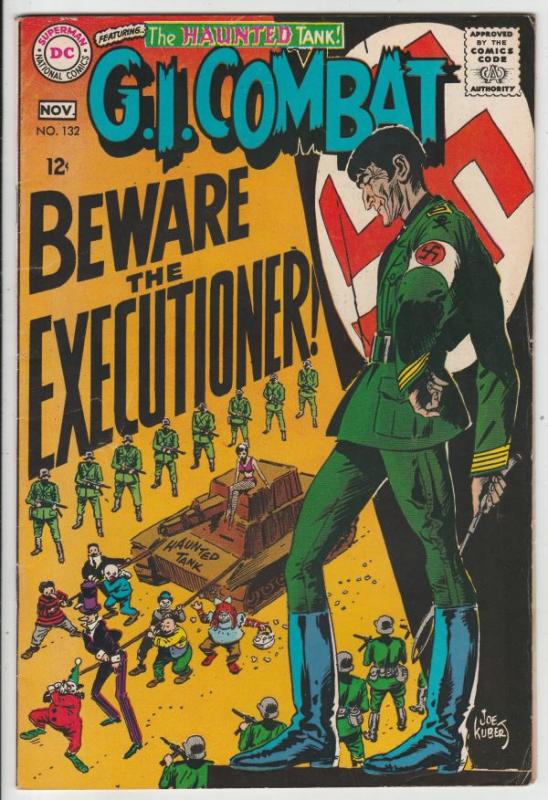 G.I. Combat #132 (Nov-68) VF/NM High-Grade The Haunted Tank