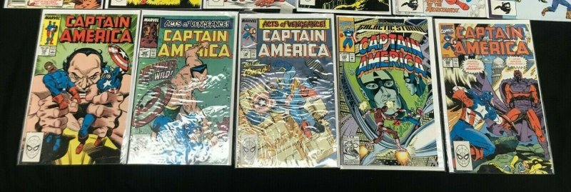 CAPTAIN AMERICA 11PC LOT (VF) VIPER IN OUR MIDST!! 1987-1992 