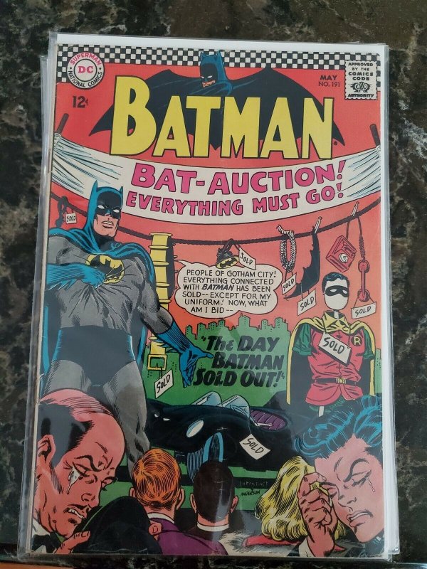 Batman 191 (DC) 1967 FN