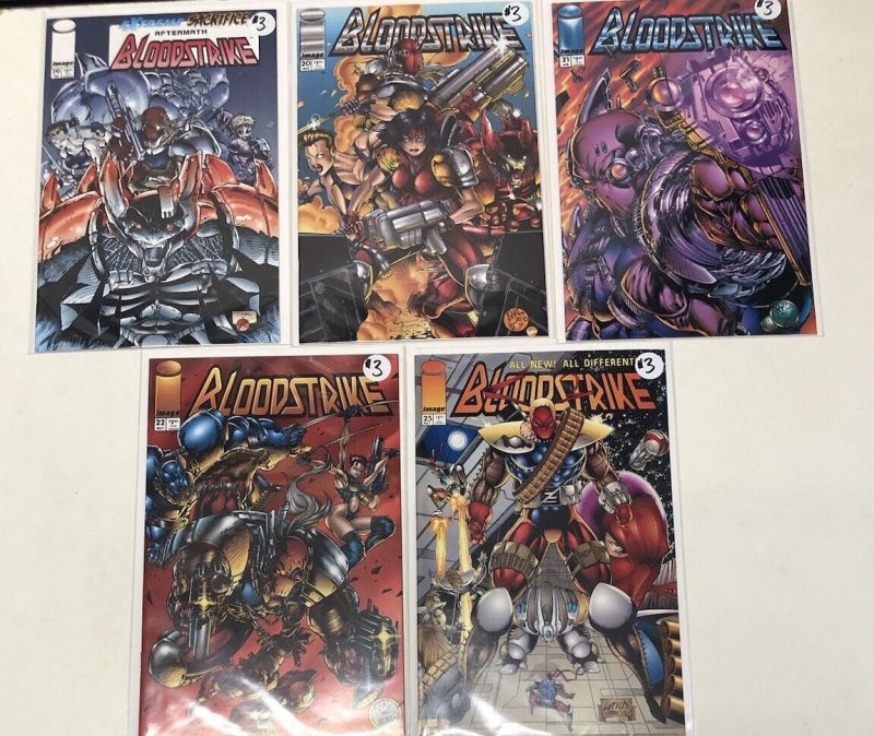 Blood Strike Set Issues # 1-25 Missing # 23-24 (1993) • Image Comics • Liefeld