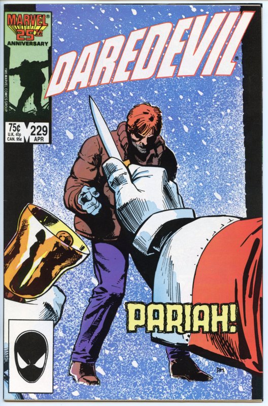 Daredevil (1964) #221-230 - incl. Miller’s “Born Again” story - Marvel - 1985-6