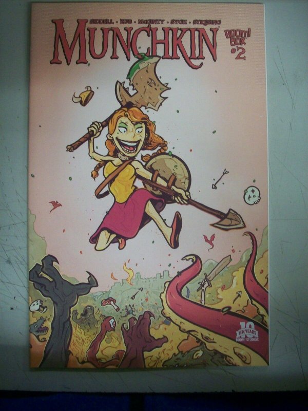 Munchkin #2 Second Print (February, 2015) Boom Studios 