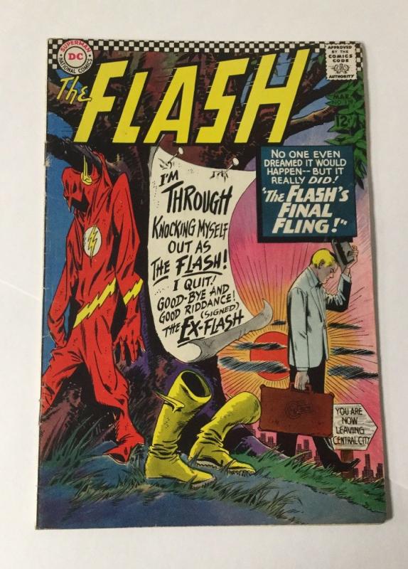 The Flash 159 4.0 Vg Verg Good DC Comics SA