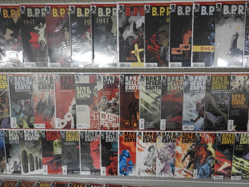 Huge Lot of 170+ B.P.R.D Comics in VF+ Condition!