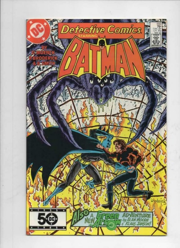 DETECTIVE COMICS #550, NM-, Batman, Alan Moore, 1937 1985, more in store