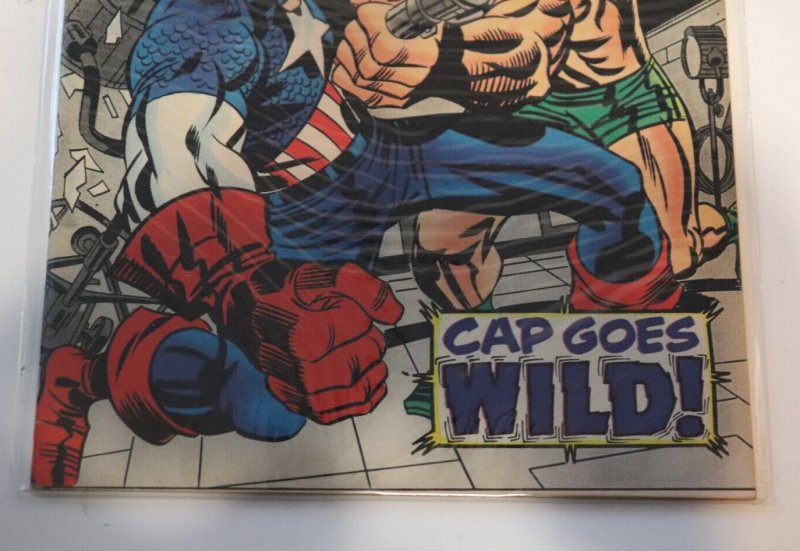 Captain America #106 Cap Goes Wild! Jack Kirby Art 1968