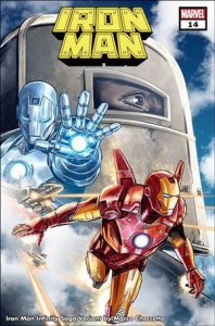 Iron Man (2020) 14-B Marco Checchetto Infinity Saga Cover VF/NM