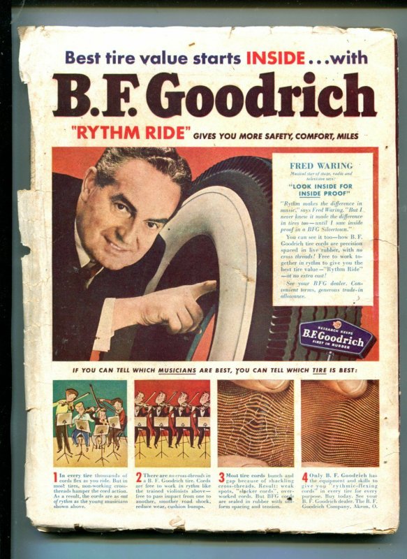 DETECTIVE TALES-07/1950-HARD BOILED PULP-JOHN D MACDONALD-GUNMAN MENACE-vg