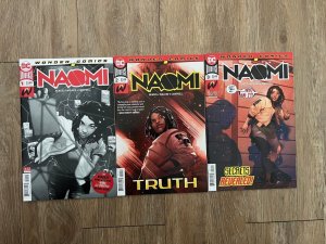 Naomi #1 2 3 3rd and 2nd prints DC 2019 NM- 9.2