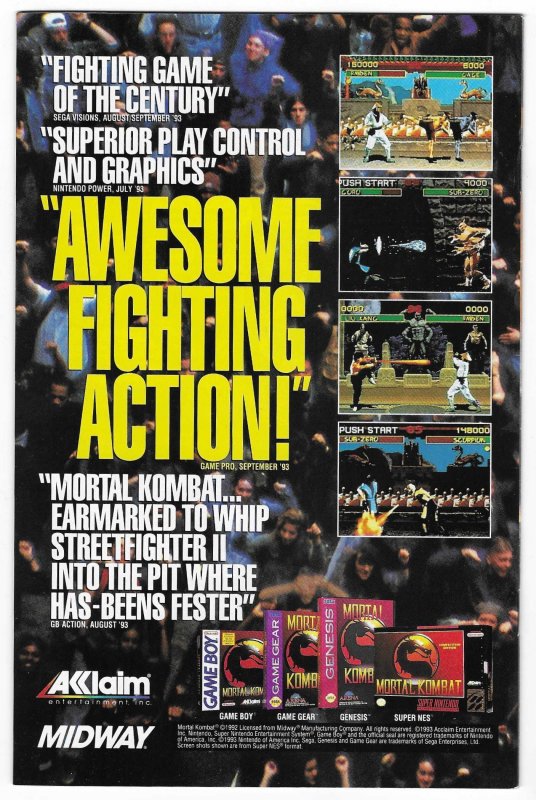 Sabretooth #3 Direct Edition (1993)