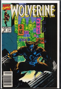 Wolverine #33 Newsstand Edition (1990) Wolverine