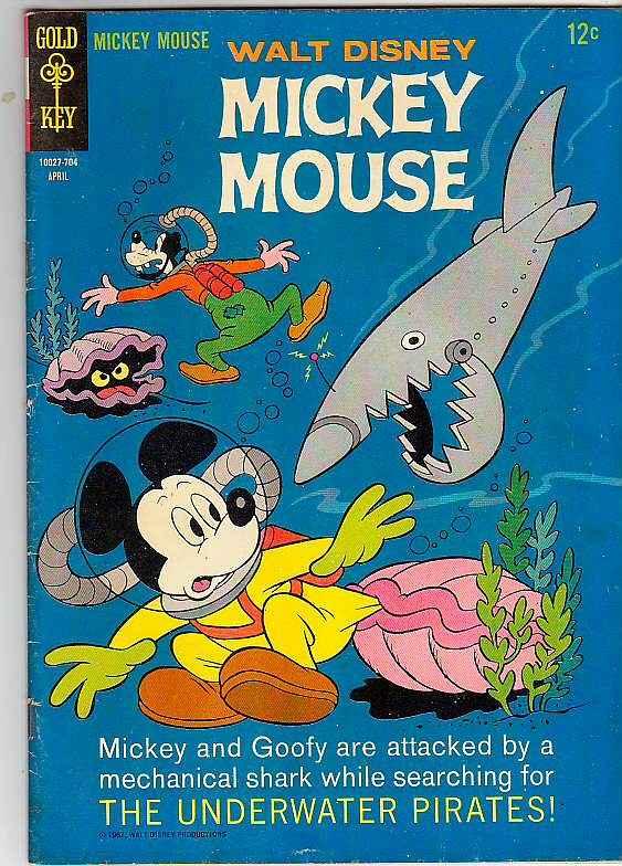 Mickey Mouse, Walt Disney's #112 (Apr-67) FN/VF+ Mid-High-Grade Mickey Mouse,...