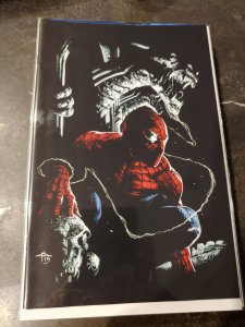 AMAZING SPIDER-MAN #801 LEG DELLOTTO COMICXPOSURE EXCLUSIVE VIRGIN VARIANT