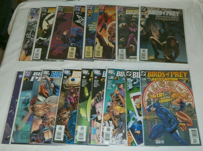 Birds of Prey #51-90 + (missing 5) Black Canary/Oracle/Huntress comics lot of 39