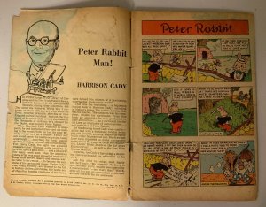 Peter Rabbit #1 torn cover 1.8 GD/FR (1947)