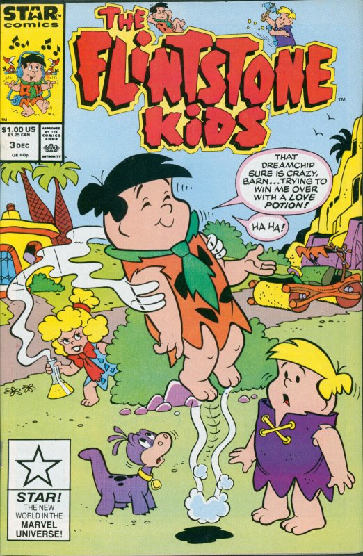 Flintstone Kids #3 Marvel / Star Comics 1987 VF