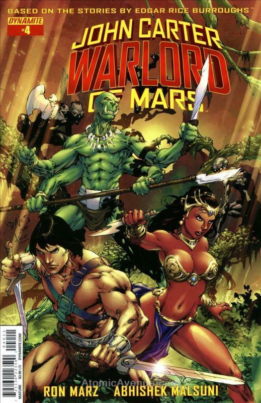 John Carter, Warlord of Mars (2nd Series) #4A VF/NM; Dynamite | save on shipping