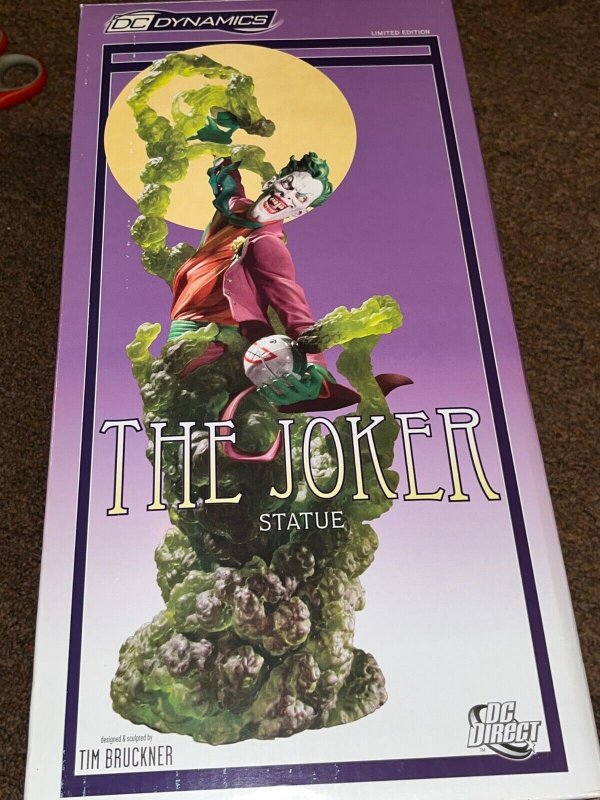 DC Direct, Dynamics, Joker Full Size Statue, Tim Bruckner