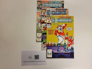 3 Excalibur Marvel Comic Books #12 14 17 104 TJ9