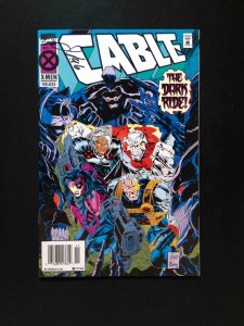 Cable #17  MARVEL Comics 1994 VF NEWSSTAND SIGNED