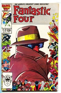 Fantastic Four #296 1986 Marvel anniversary border issue NM-