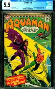 Aquaman #29 CGC Graded 5.5 Origin & 1st Ocean Master (Orm)