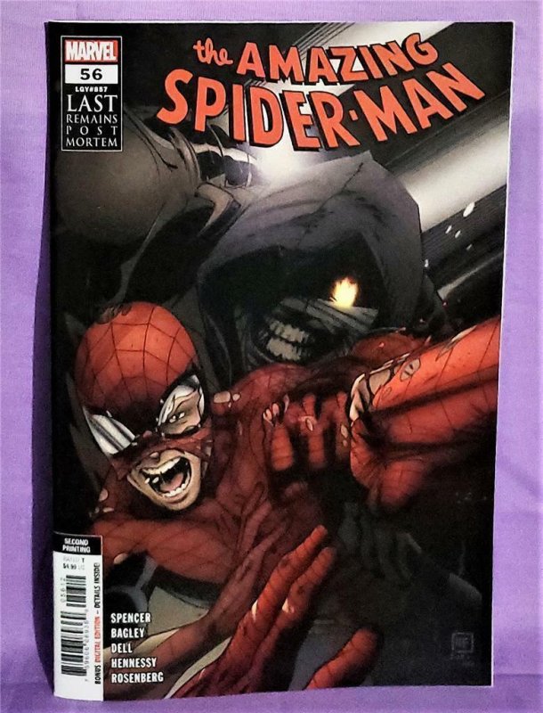 Amazing SPIDER-MAN #56 Mark Bagley 2nd Print Variant Cover (Marvel 2021)