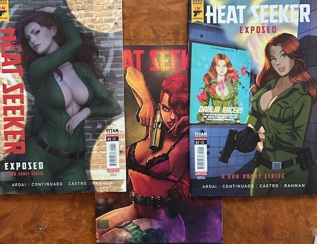 Heat Seeker Exposed #1 naughty foil (2025) LOT 6 variants