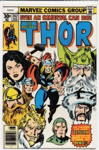 Thor #262 (1977) Thor