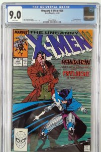 UNCANNY X-MEN 256 (1981) CGC 9.0 FIRST NEW PSYLOCKE (SLAB GRADE)