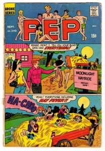 Pep #245 VINTAGE 1970 Archie Comics GGA