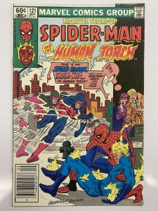 Marvel Team-Up #121 NEWSSTAND Spider-Man 1972 1st Frog Man SHE-HULK TV SERIES