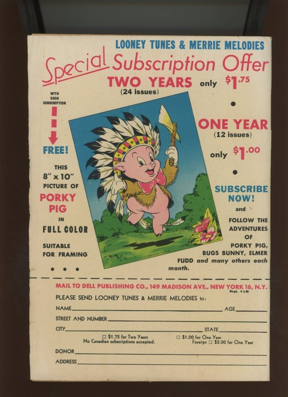 (1948) Looney Tunes and Merrie Melodies Comics #78: GOLDEN AGE! (5.0)