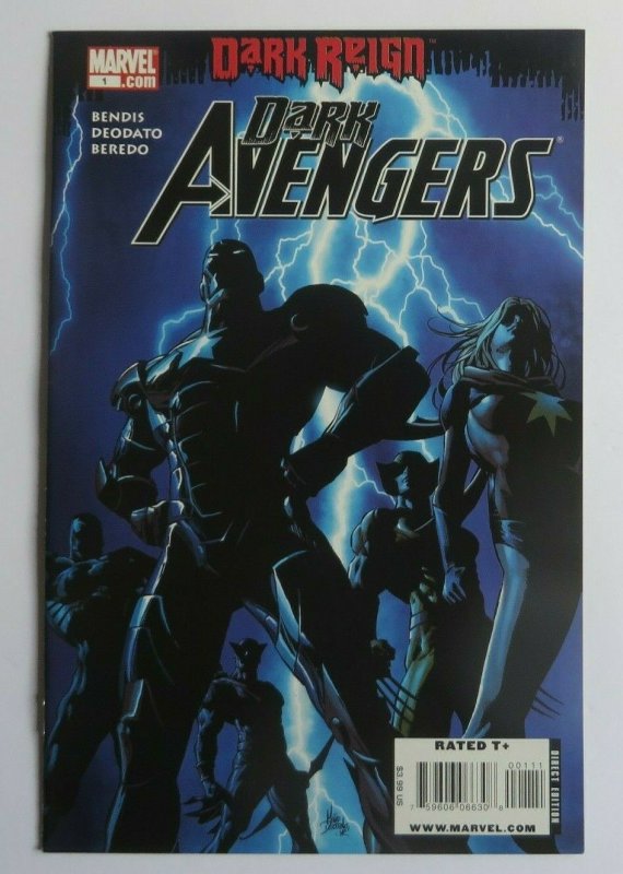 Dark Avengers #1 VF+ Key Issue 1st App. Iron Patriot 1st Print Marvel Dark Reign