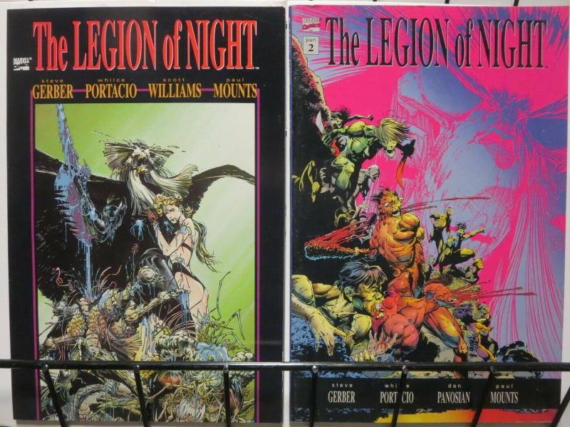 LEGION OF NIGHT (1991) 1-2 GERBER;PORTACIO,FINFANGFOOM! 