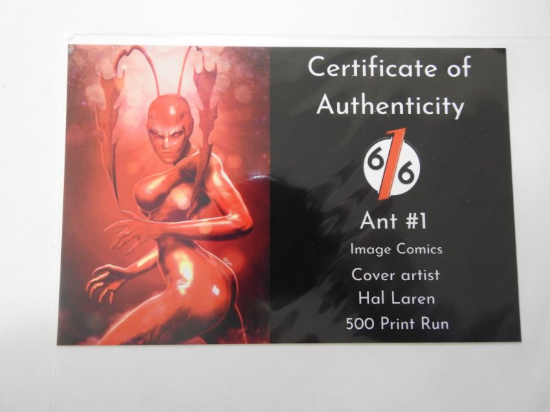 Ant #1 616 Exclusive Variant by Hal Laren LDT 500 W/ CoA