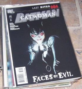 Batman #685 (Mar 2009, DC) faces of evil- catwoman-hush thomas elliott alex ross