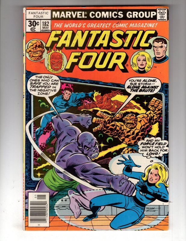 Fantastic Four #182 (1977) The Mad-Thinker! ~ Bronze MARVEL   / ID#22