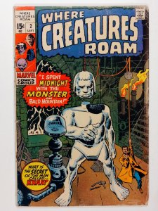 Where Creatures Roam #2 (4.0, 1970)