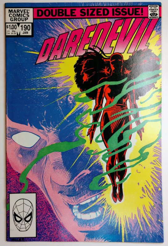 Daredevil #190 (9.2, 1983) Resurrection and origin of Elektra