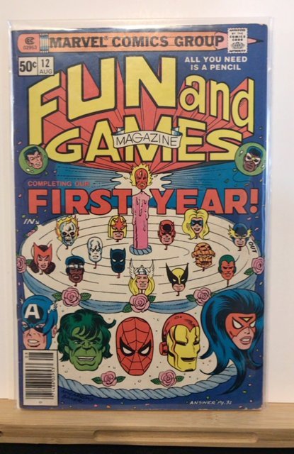 Fun and Games Magazine #12 (1980)