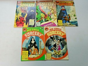 Red Circle Sorcery Comic Lot Run #3-11 9 Different 4.0 VG (1973-1975)