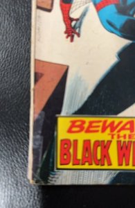The Amazing Spider-Man #86 beware the black widow - tape 1.5 inch spine split