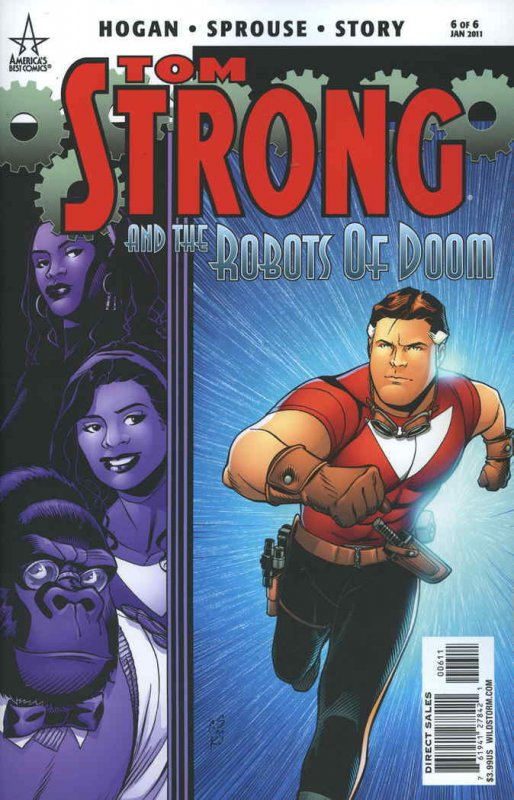Tom Strong and the Robots Of Doom #6 VF/NM ; America's Best | Last Issue