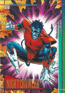 1993 Marvel Universe #42 Nightcrawler