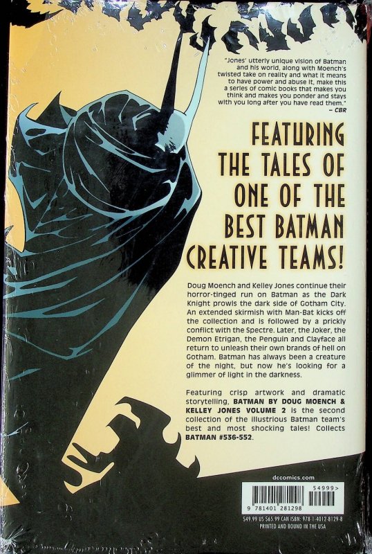 Batman Trade Paperback Volume 2 DC Comics Doug Moench Kelley Jones GN
