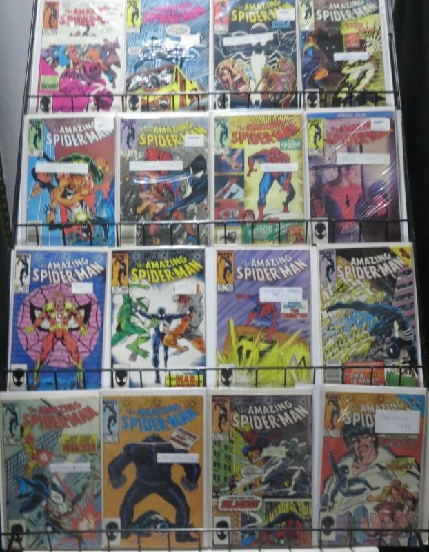 AMAZING SPIDER-MAN COLLECTION TWO! 24 BOOKS FROM #253-292!FINE!HOBGOBLIN!